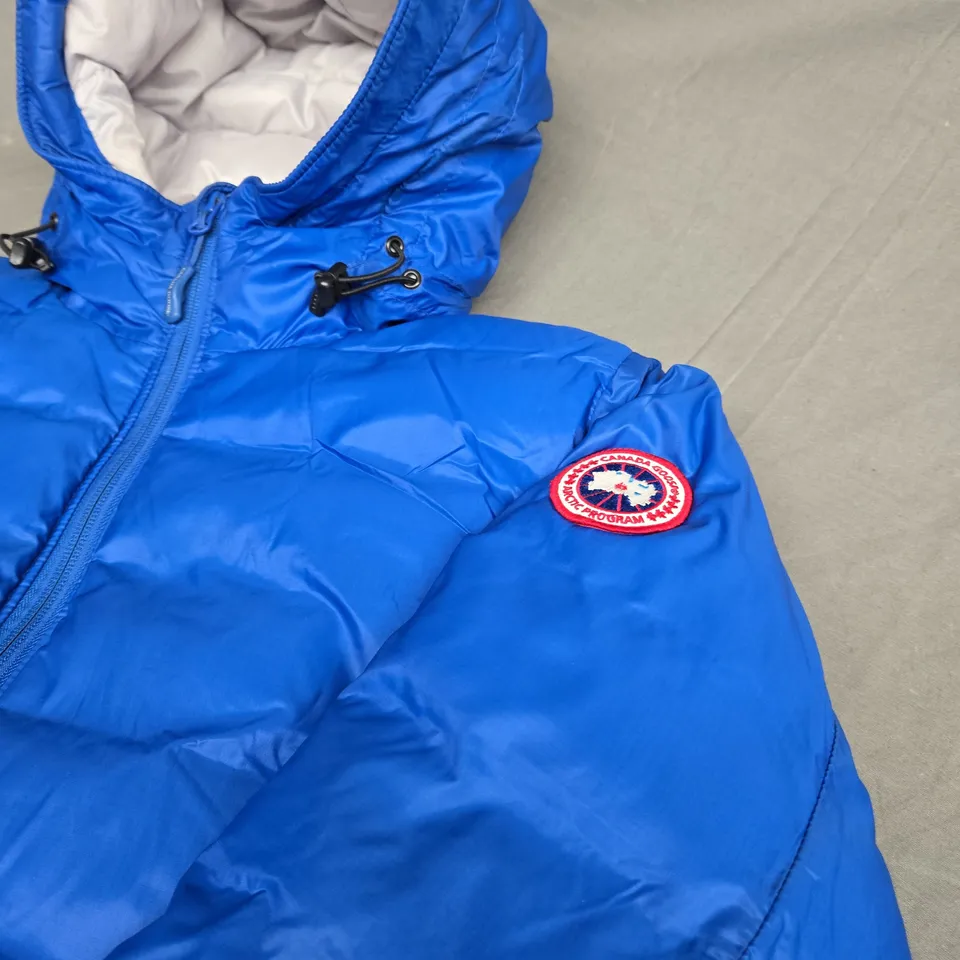 CANADA GOOSE FILL ZIP HOODED COAT SIZE M