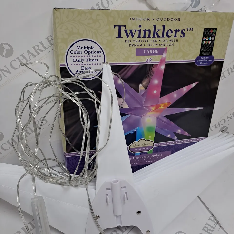 BOXED PACIFIC ACCENTS STAR BURST LIGHT