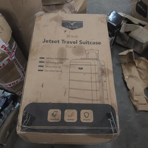 BOXED LUGG JETSET TRAVEL SUITCASE