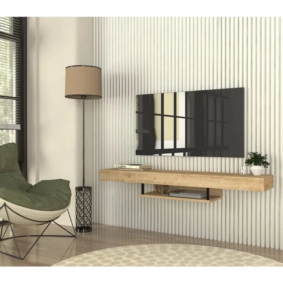 BOXED TYQUAN TV STAND FOR TVS UP TO 60"