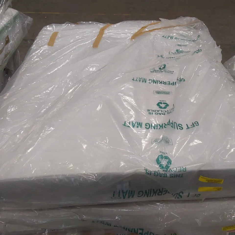 QUALITY BAGGED 4'6" ADAMINE SERENITY COIL SPRING MATTRESS