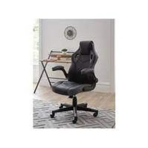 BOXED JESPOR GAMING CHAIR IN BLACK/GREY 