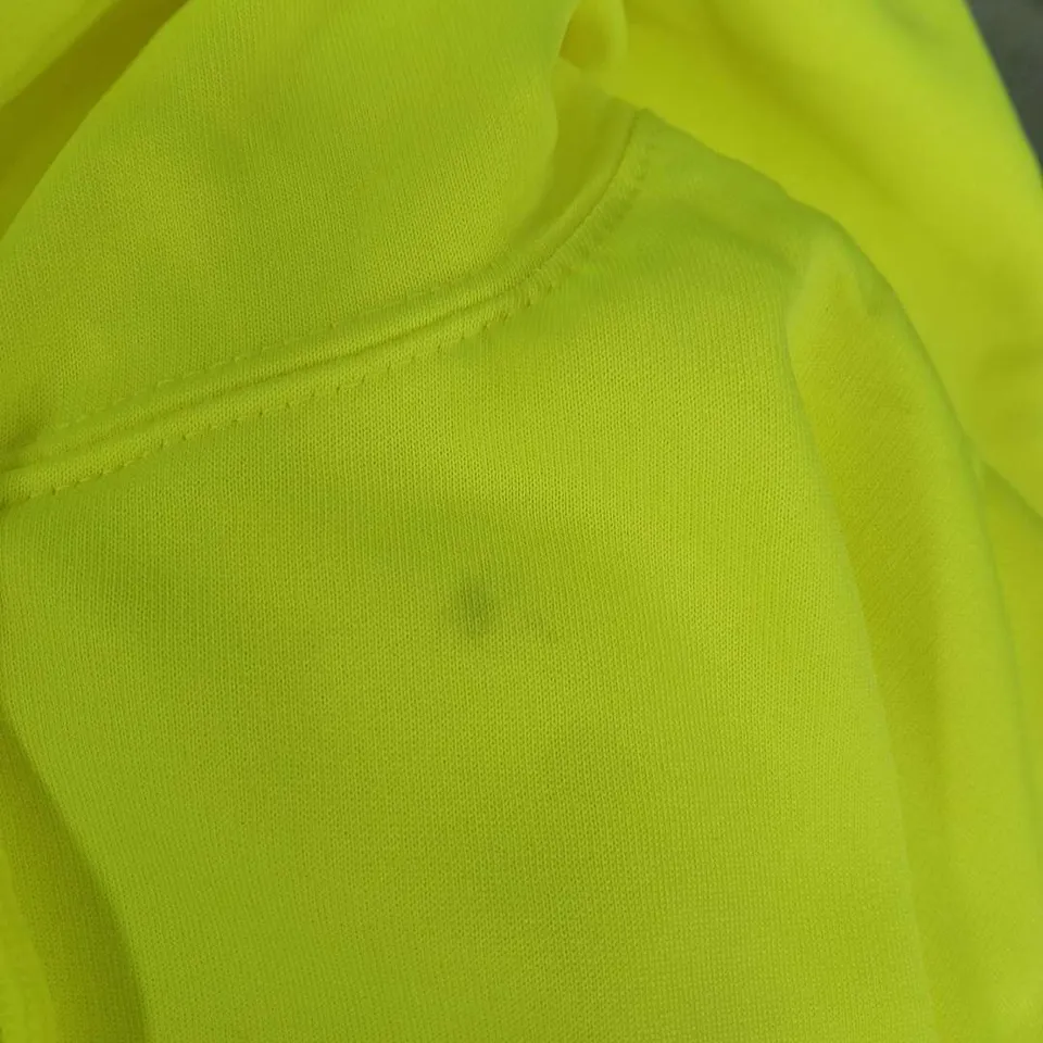 YOU DON'T WANT THIS LIFE LIMITED EDITION REDLINE HOODIE – NEON YELLOW, SIZE S