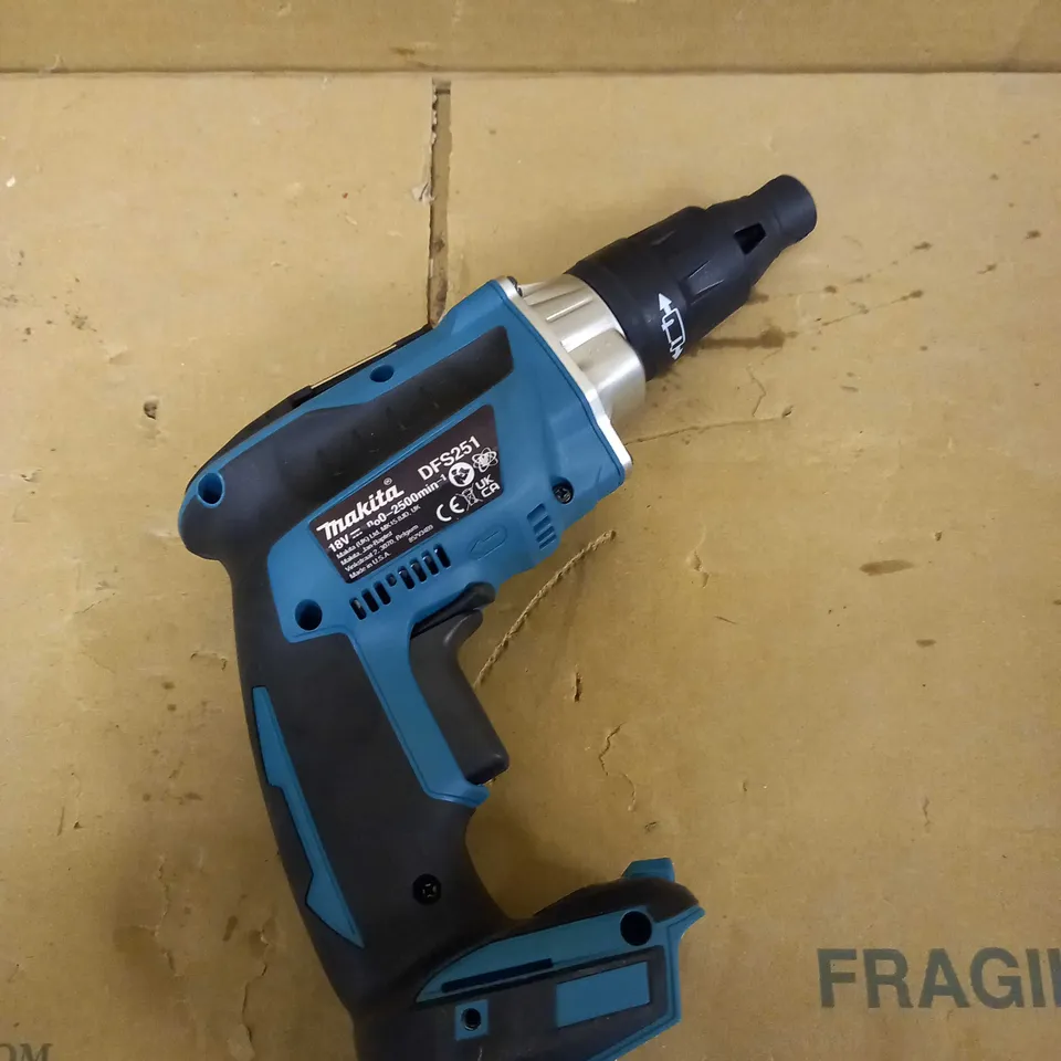 MAKITA DFS251Z 18V LI-ION LXT BRUSHLESS TEK SCREWDRIVER 