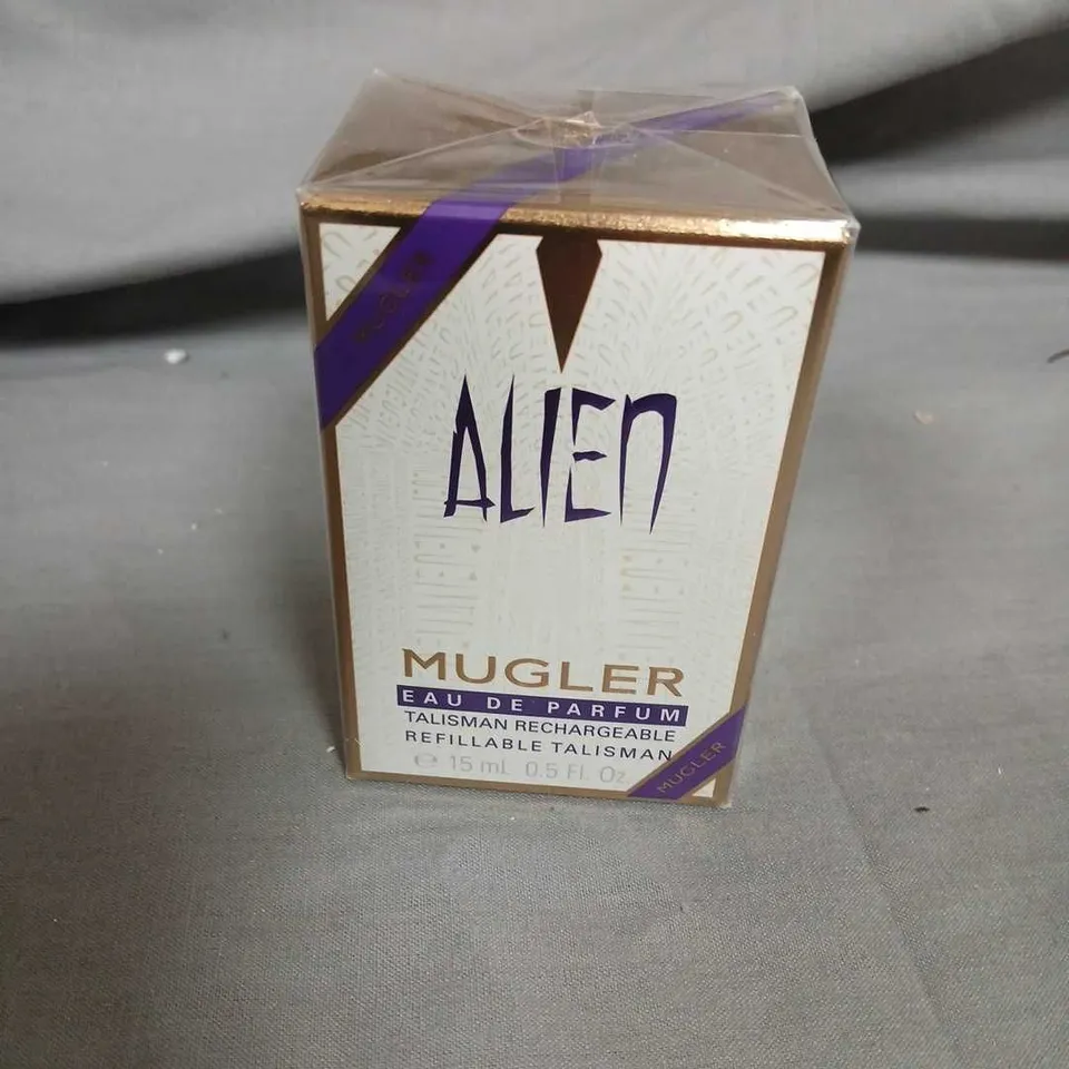 BOXED AND SEALED ALIEN MUGLER EAU DE PARFUM REFILLABLE TALISMAN 15ML