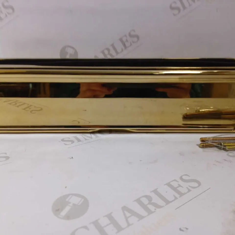 AVOCET HARDWARE GOLD EFFECT LETTERBOX