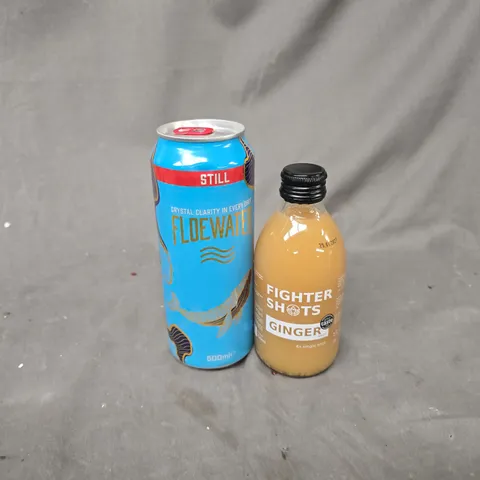 APPROXIMATELY 16 ASSORTED DRINKS TO INCLUDE FLOEWATER & FIGHTER SHOTS GINGER, ETC - COLLECTION ONLY