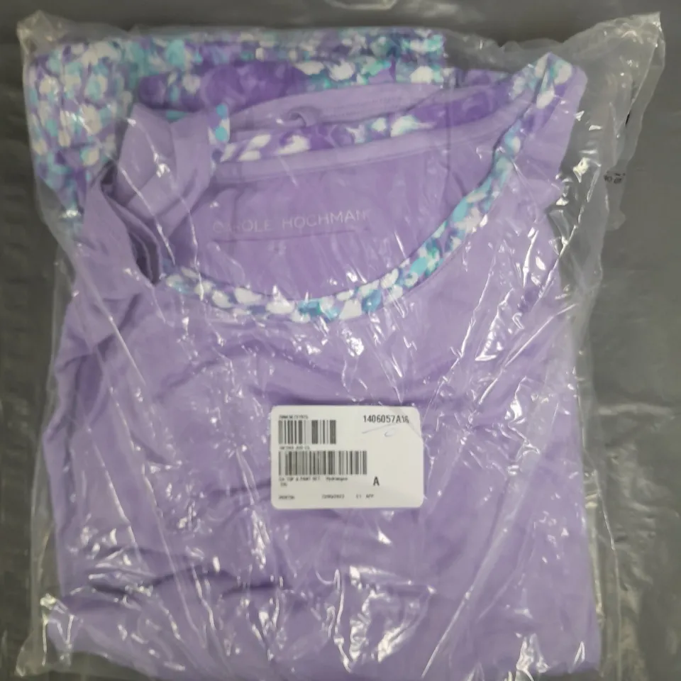 CAROLE HOCHMAN TOP & PANTS SET - 2XL