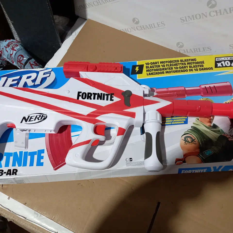 BOXED NERF FORTNITE B-AR GUN