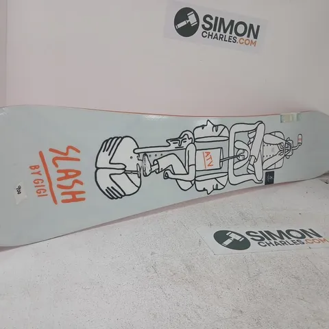 SLASH ATV SNOWBOARD β CLEAR VISION, ORANGE