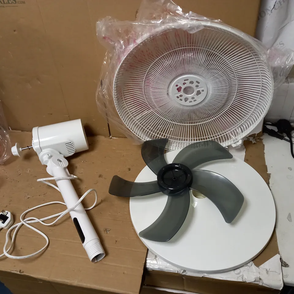 16 INCH DESK AND PEDESTAL FAN