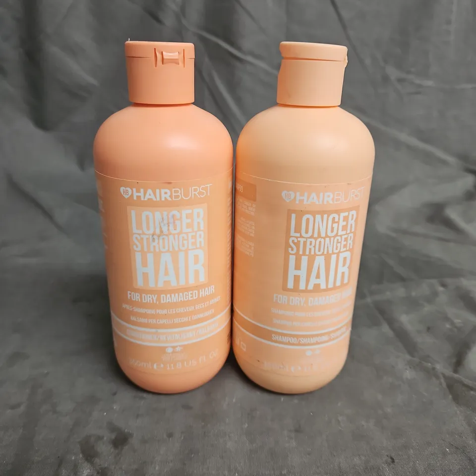 HAIRBURST SHAMPOO & CONDITIONER FOR DRY & DAMAGED HAIR 2X350ML