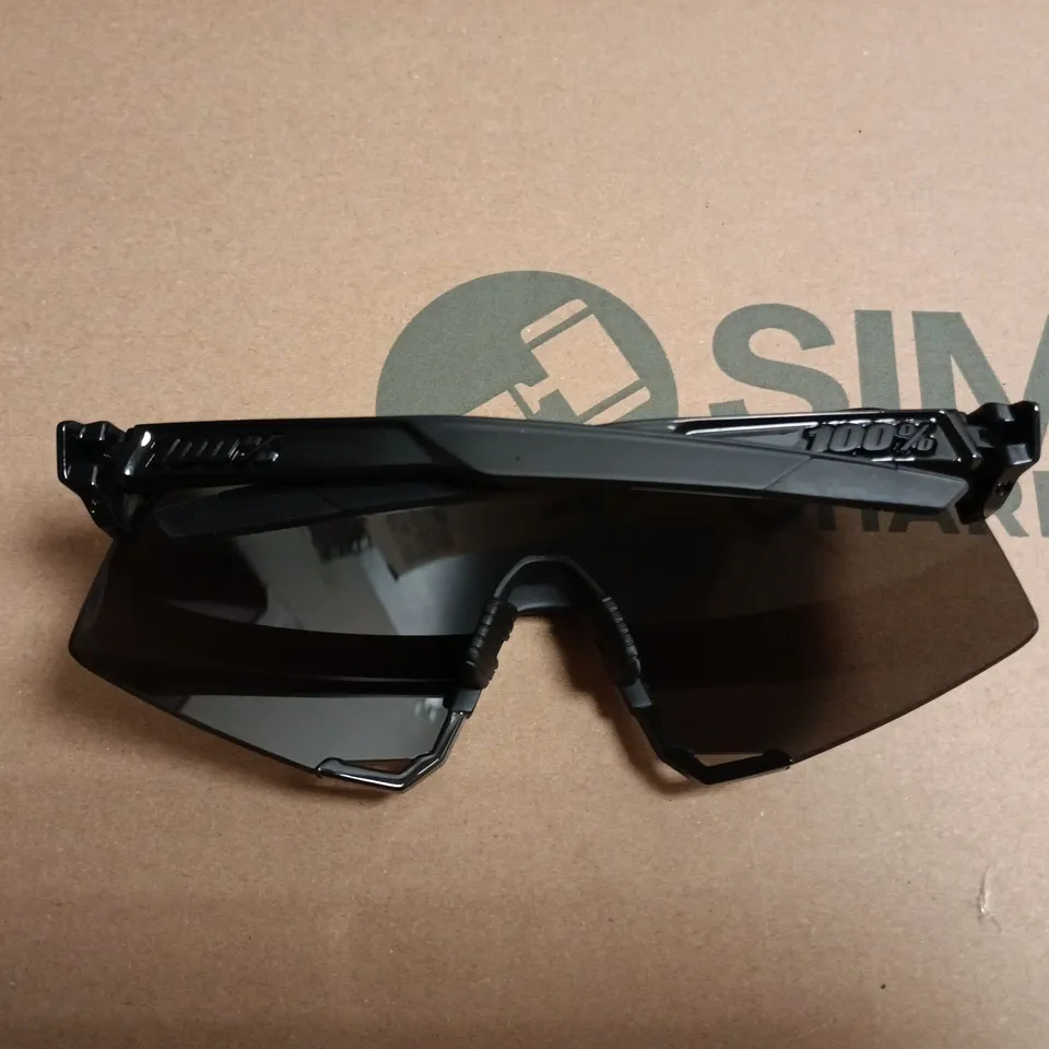 BOXED 100% S3 GLOSS BLACK MATTE BLACK - BLACK MIRROR LENS