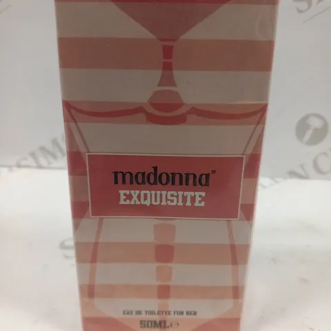 BOXED AND SEALED MADONNA EXQUISTITE EAU DE TOILETTE 50ML