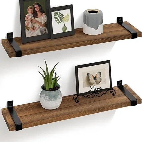 BOXED CARRICK DESIGN RUSTIC WALL MOUNTED STORAGE UNIT WEEK PLANNER NATURAL WOOD