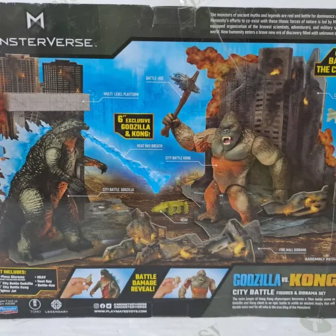 GODZILLA VS KONG CITY BATTTLE MONSTERVERSE