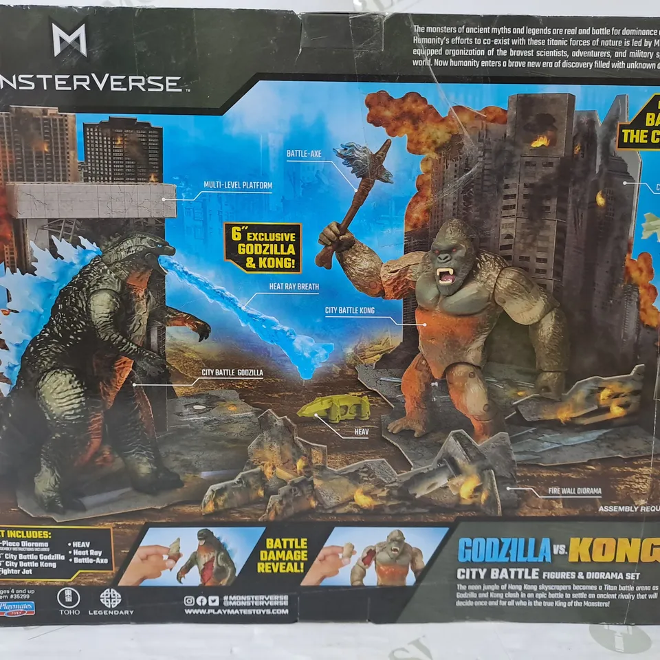 GODZILLA VS KONG CITY BATTTLE MONSTERVERSE