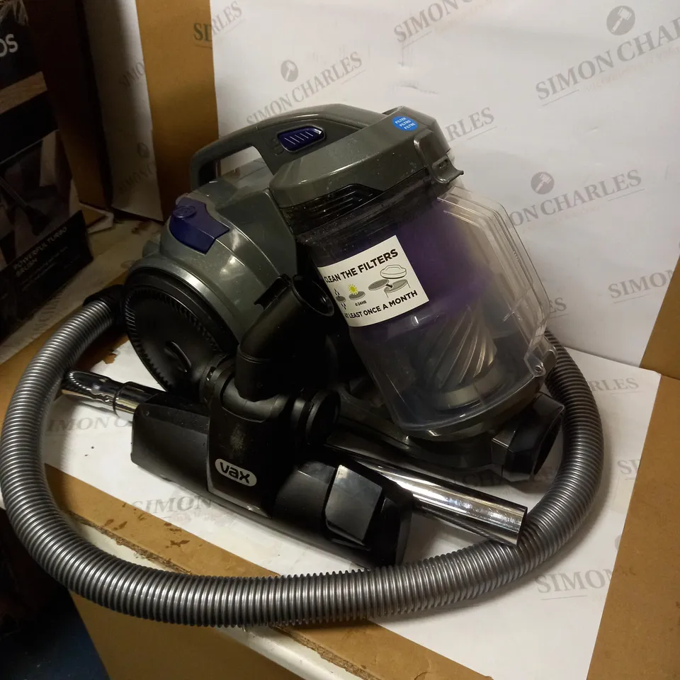 RUSSELL HOBBS TITAN 2 PET CYLINDER VACUUM IN GREY AND PURPLE