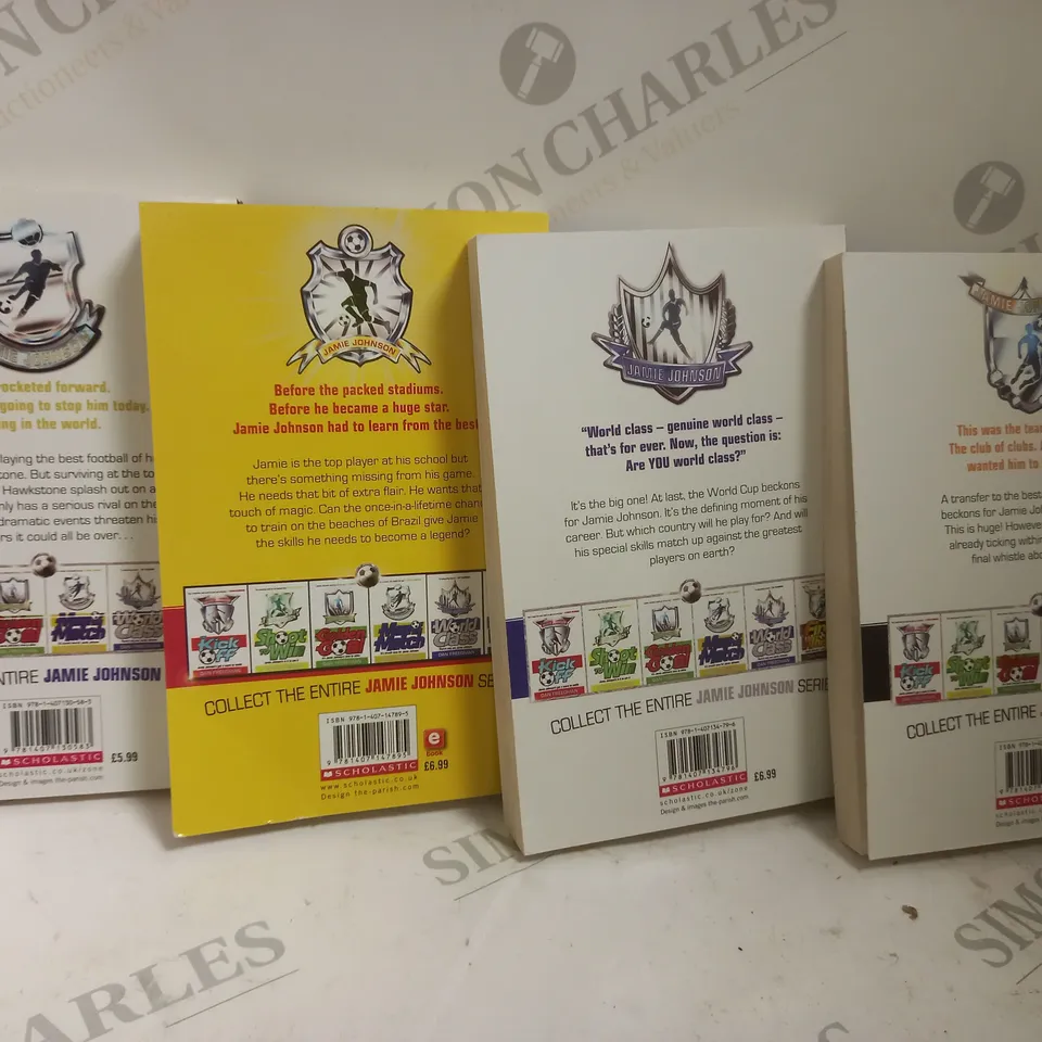 4 X DAN FREEDMAN JAMIE JOHNSON BOOKS