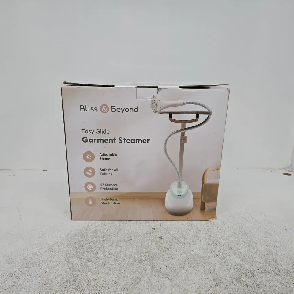 BLISS AND BEYOND EASY GLIDE GARMENT STEAMER