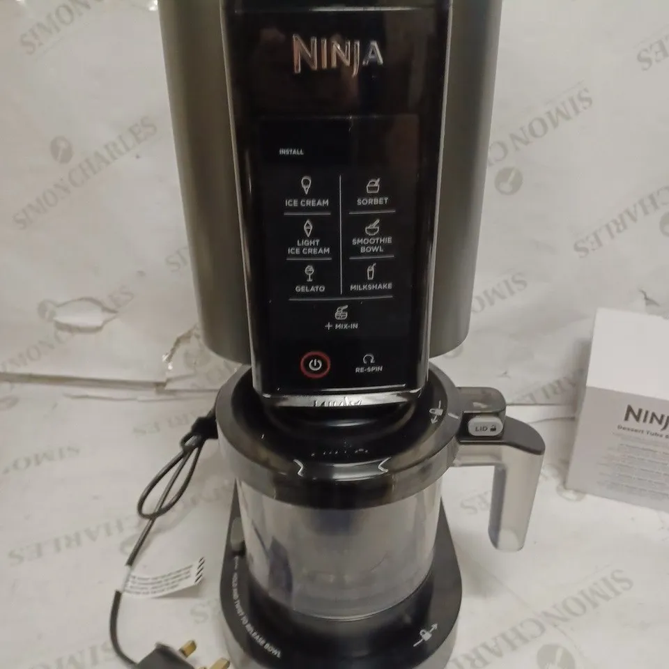 NINJA CREAMI ICE CREAM & DESSERT MAKER