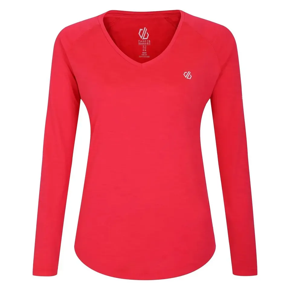 BRAND NEW DARE 2B WOMEN'S DISCERN T SHIRT NEON PINK UK 20