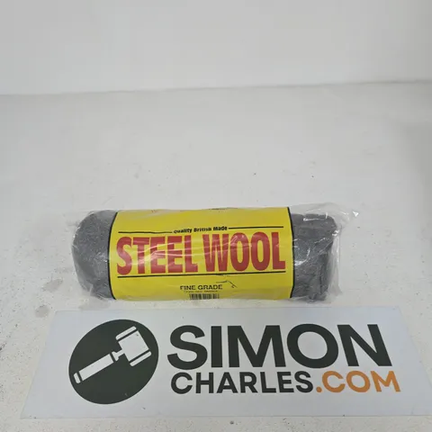 STEEL WOOL – FINE GRADE, QUALITY BRITISH MADE – 1 ROLL