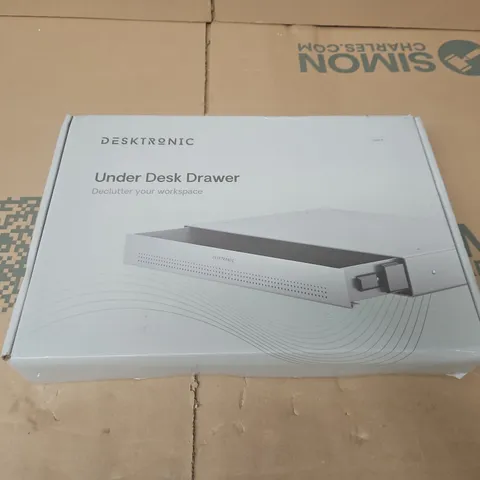 BOXED DESKTRONIC UNDER DESK DRAWER