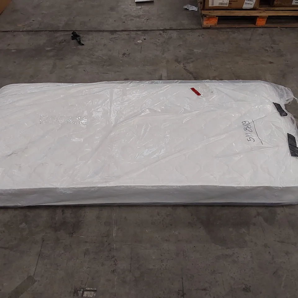 QUALITY BAGGED SINGLE 3FT COOLING FOAM OPEN COIL MATTRESS
