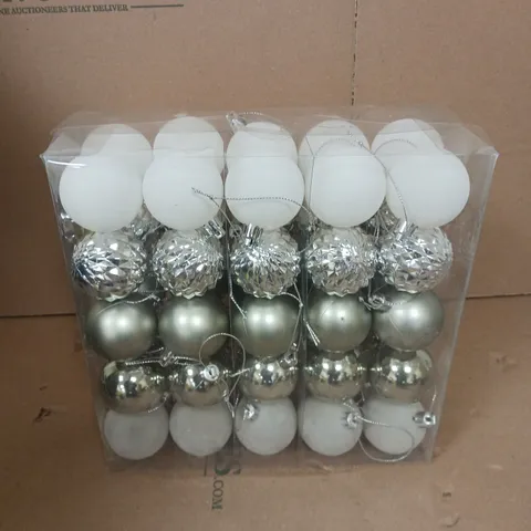 WINTER WALK FILLER SET OF 50 CHRISTMAS TREE DECORATIONS