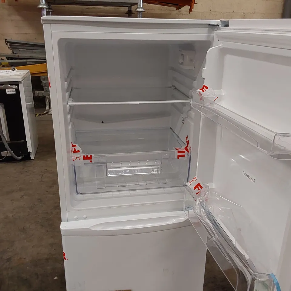 RUSSELL HOBBS RH55LF143 242L LARDER FRIDGE, 55CM WIDE, 4 SHELVES, 4 DOOR RACKS, LED LIGHT - WHITE