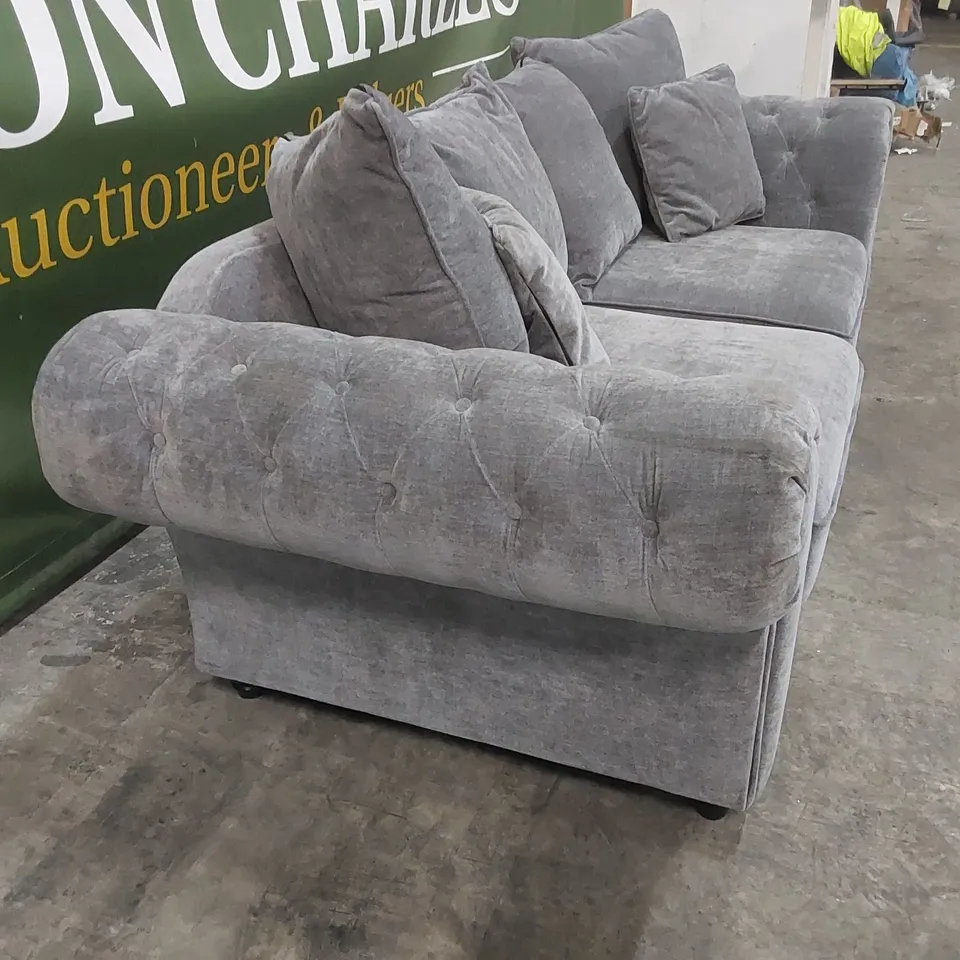 WINDSOR 3 SEATER FABRIC SCATTER BACK SOFA RRP £949