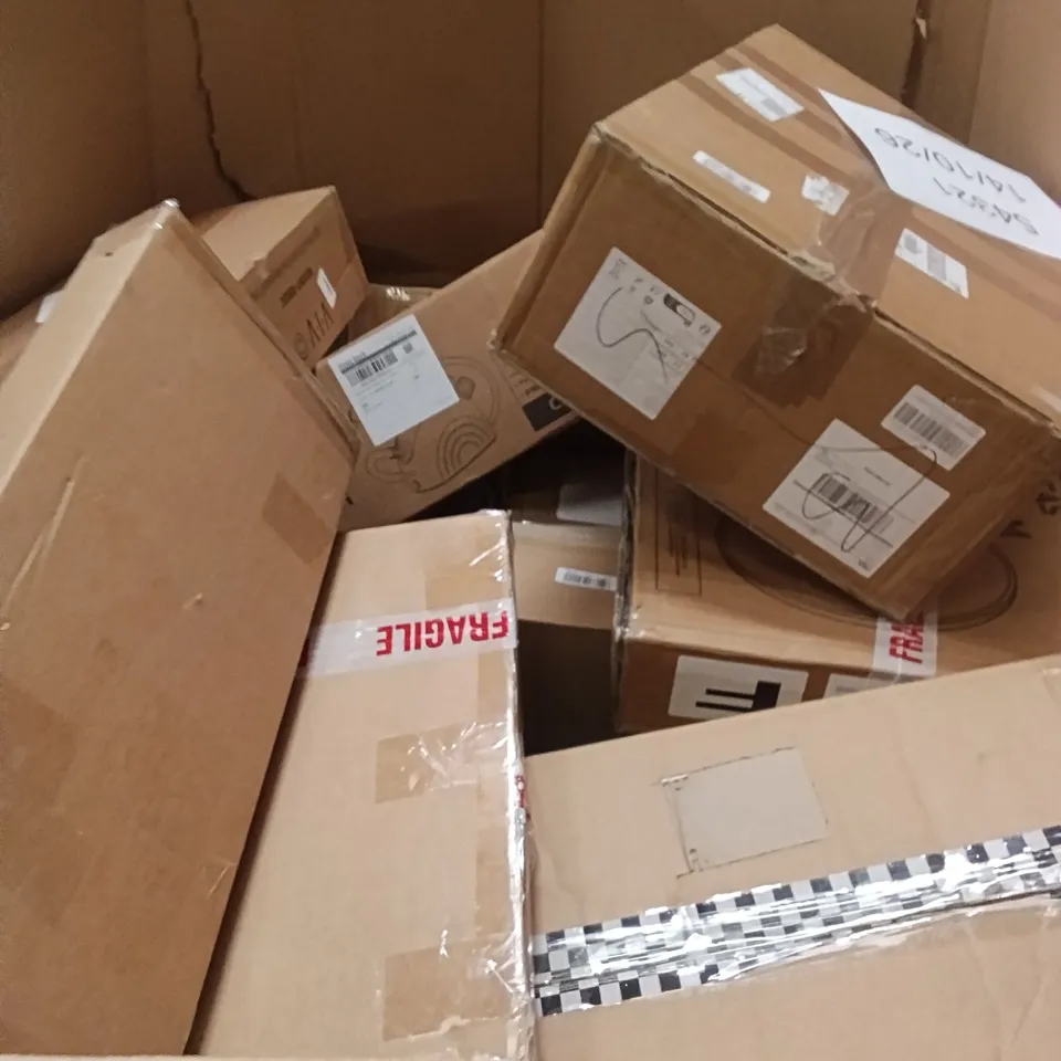 PALLET OF ASSORTED ITEMS INCLUDING - LED BATHROOM MIRROR, BED ASSIST RAIL