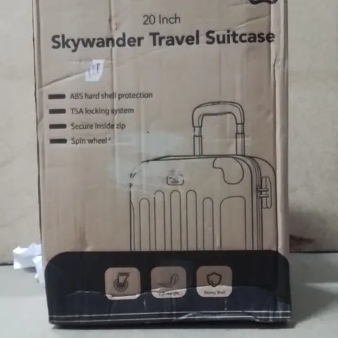 BOXED 20INCH SKYWANDER TRAVEL SUITCASE