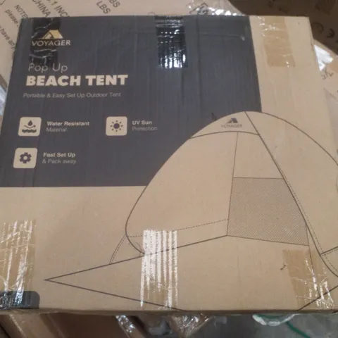 BOXED VOYAGER POP UP BEACH TENT - BLUE
