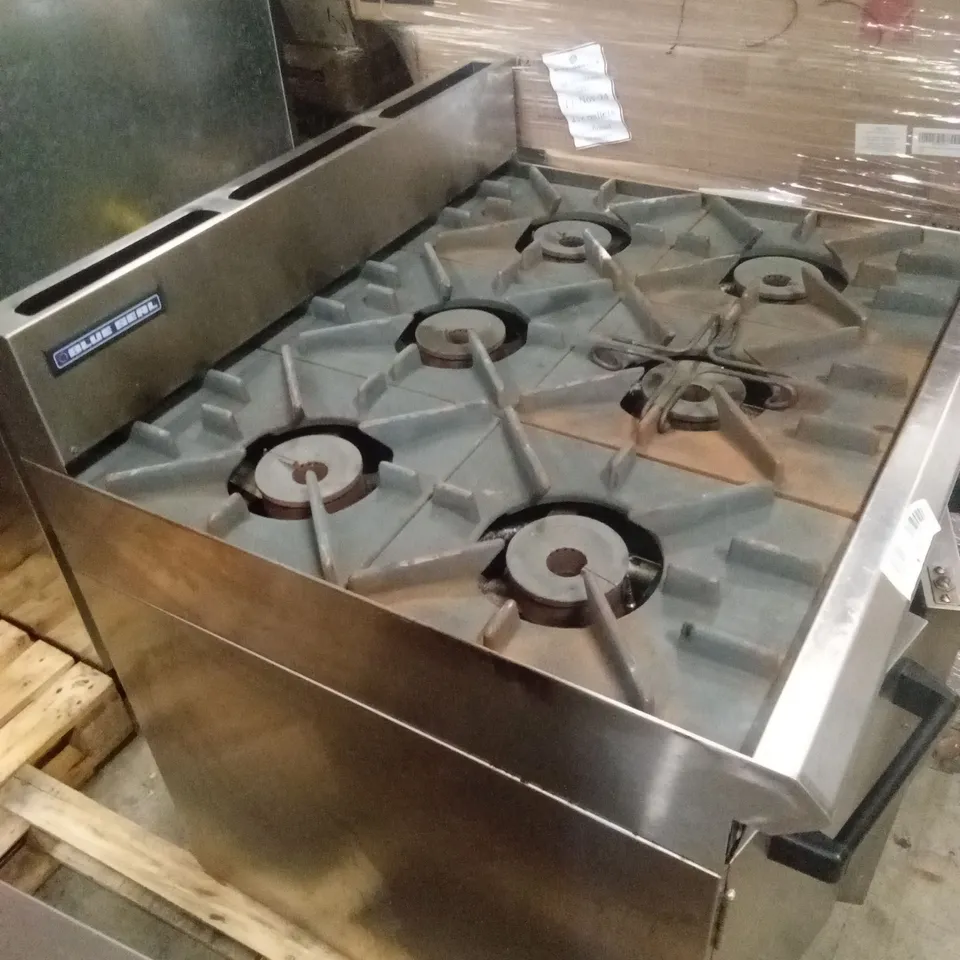 BLUE SEAL GAS 6 BURNER RANGE