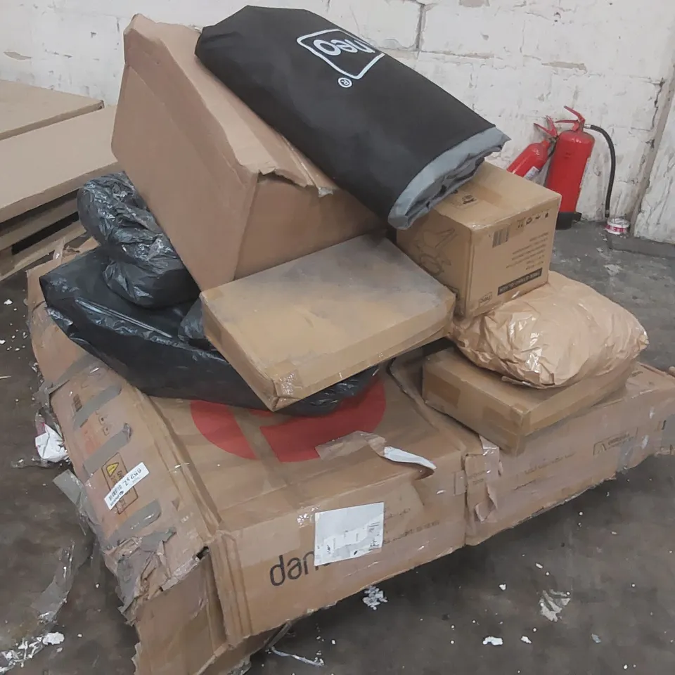 PALLET CONTAINING ASSORTED CONSUMER PRODUCTS/FURNITURE PARTS ECT