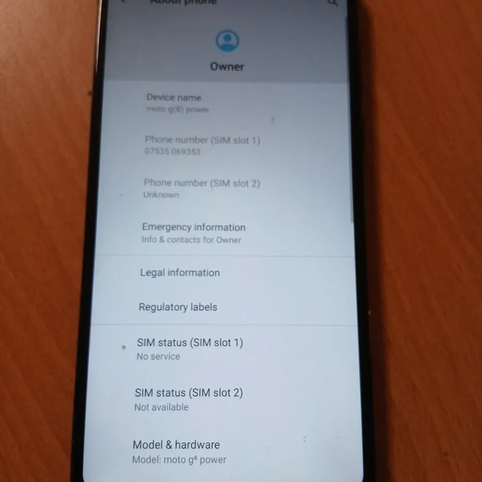 MOTOROLA MOTO G8 POWER SMARTPHONE – BLACK