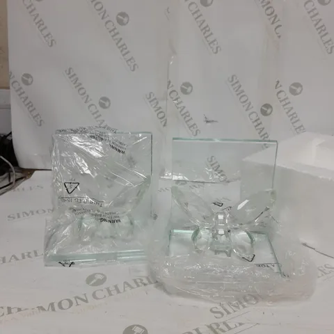 JULIEN MACDONALD CRYSTAL BOOKENDS