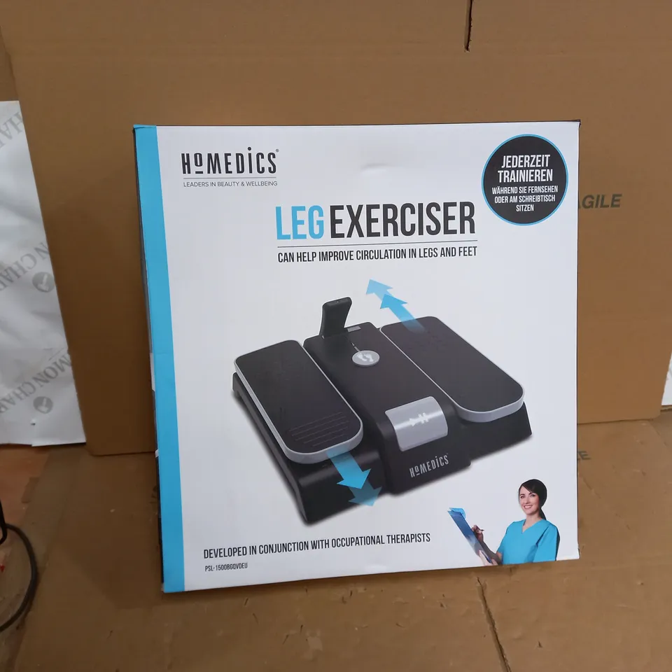 BOXED HOMEDICS LEG EXERCISER