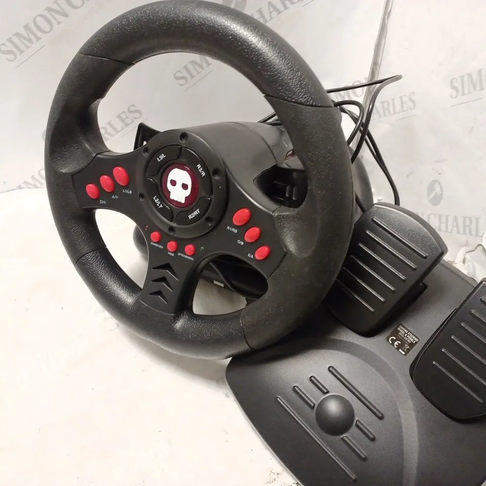 BOXED NUMSKULL WHEEL AND PEDALS