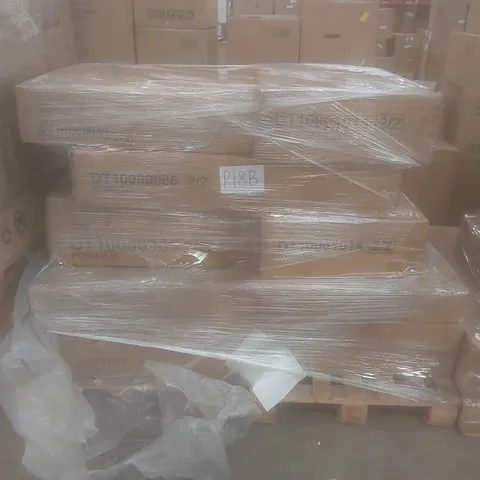 PALLET OF ASSORTED BRAND NEW AND INCOMPLETE DESIGNER FLATPACK FURNITURE PARTS