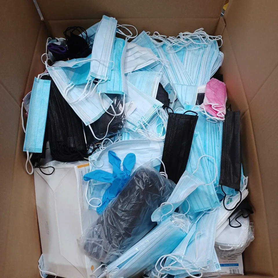 BOX TO CONTAIN A VERY LARGE QUANTITY OF PPE FACE MASKS 