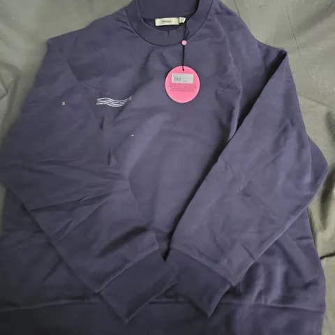 PANGAIA 365 MIDWEIGHT SWEATSHIRT IN SLATE BLUE - XL