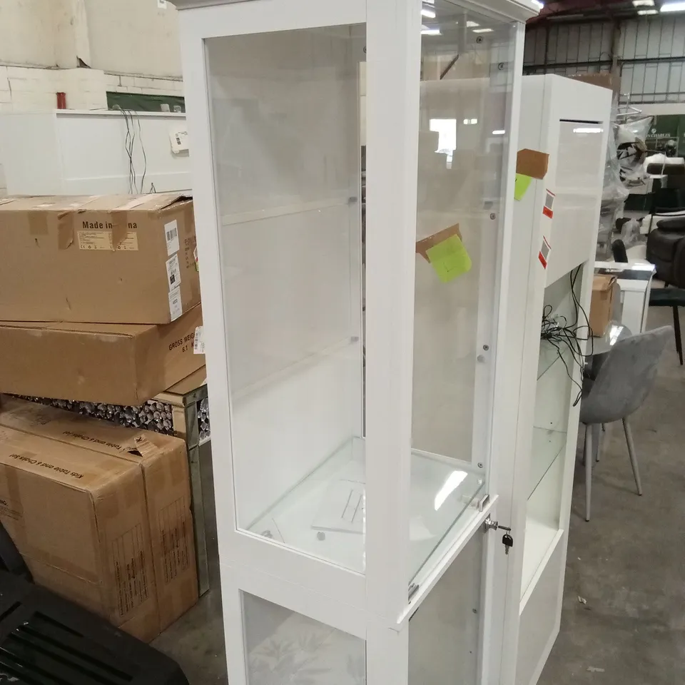 DISPLAY CABINET - WHITE