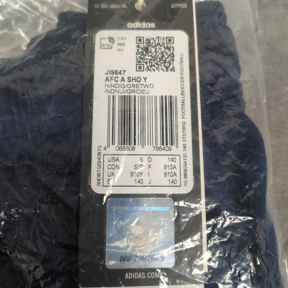 Adidas AFC Away shorts– Navy UK 140