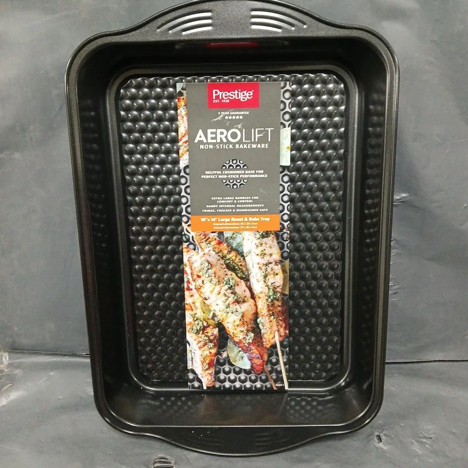 PRESTIGE AERO LIFT NON-STICK 10X14" LARGE ROAST & BAKE TIN 