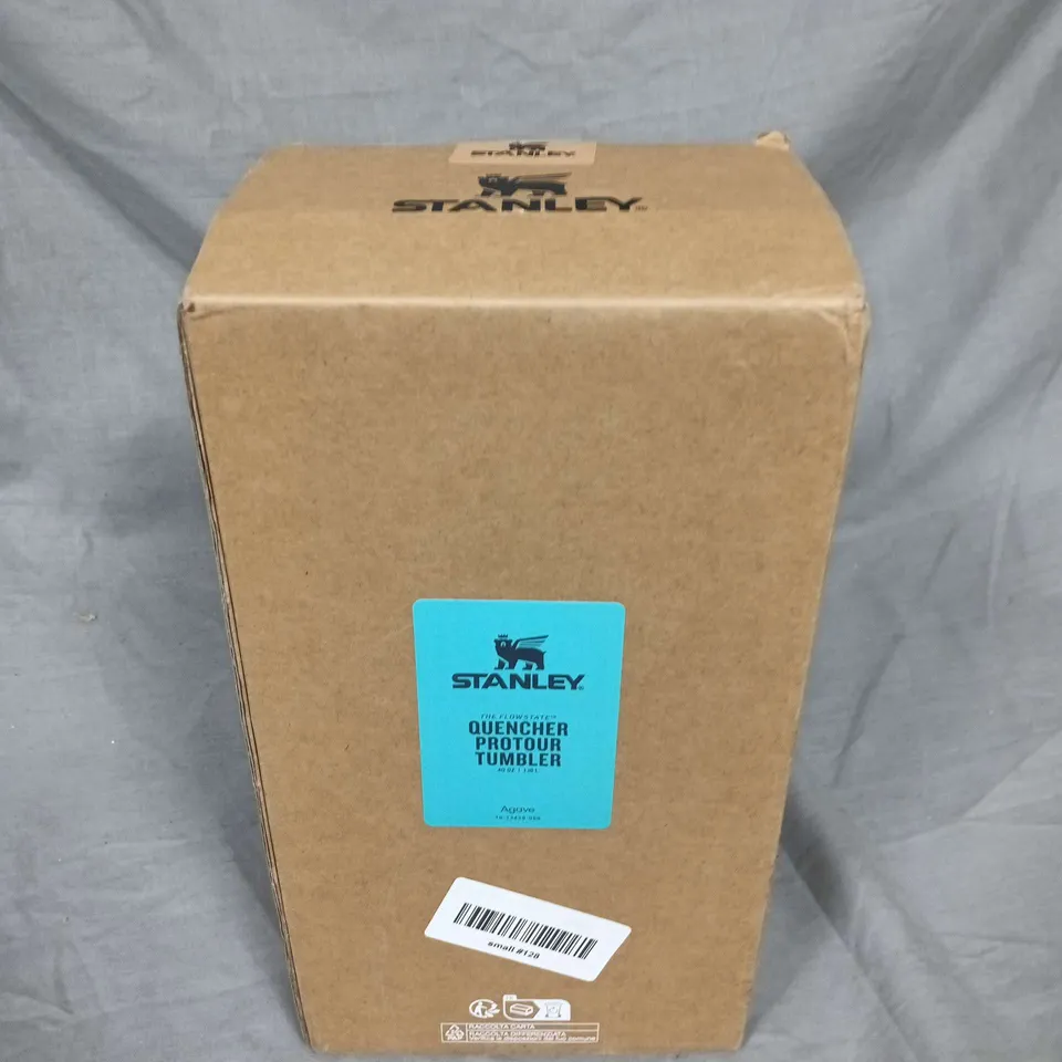 BOXED AND SEALED STANLEY QUENCHER PROTOUR TUMBLER AGAVE (1.18L)
