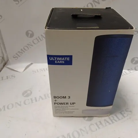 BOXED ULTIMATE EARS BOOM 3 + POWER UP