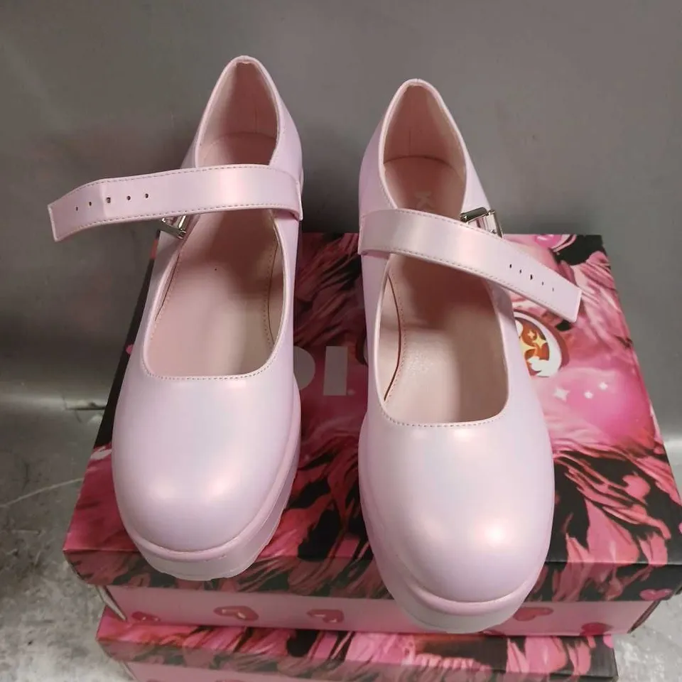 BOXED KOI TIRA PEARL MARY JANES BLUSH JEWEL EDITION SIZE 7
